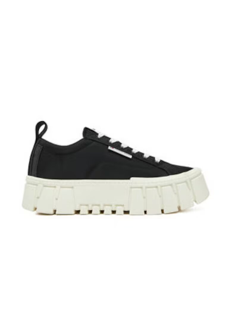 Tommy Jeans Tenisi dama - negru - material textil -