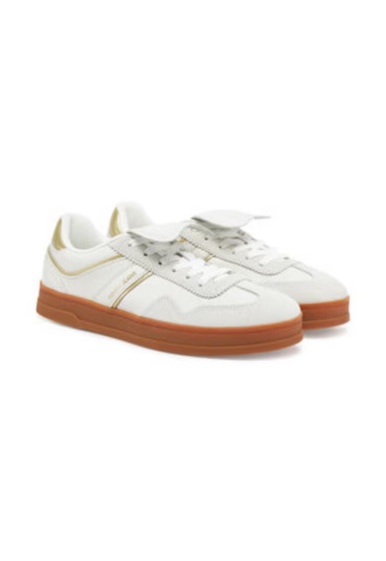 Tommy Jeans Tenisi dama - piele naturala - alb - confortabili