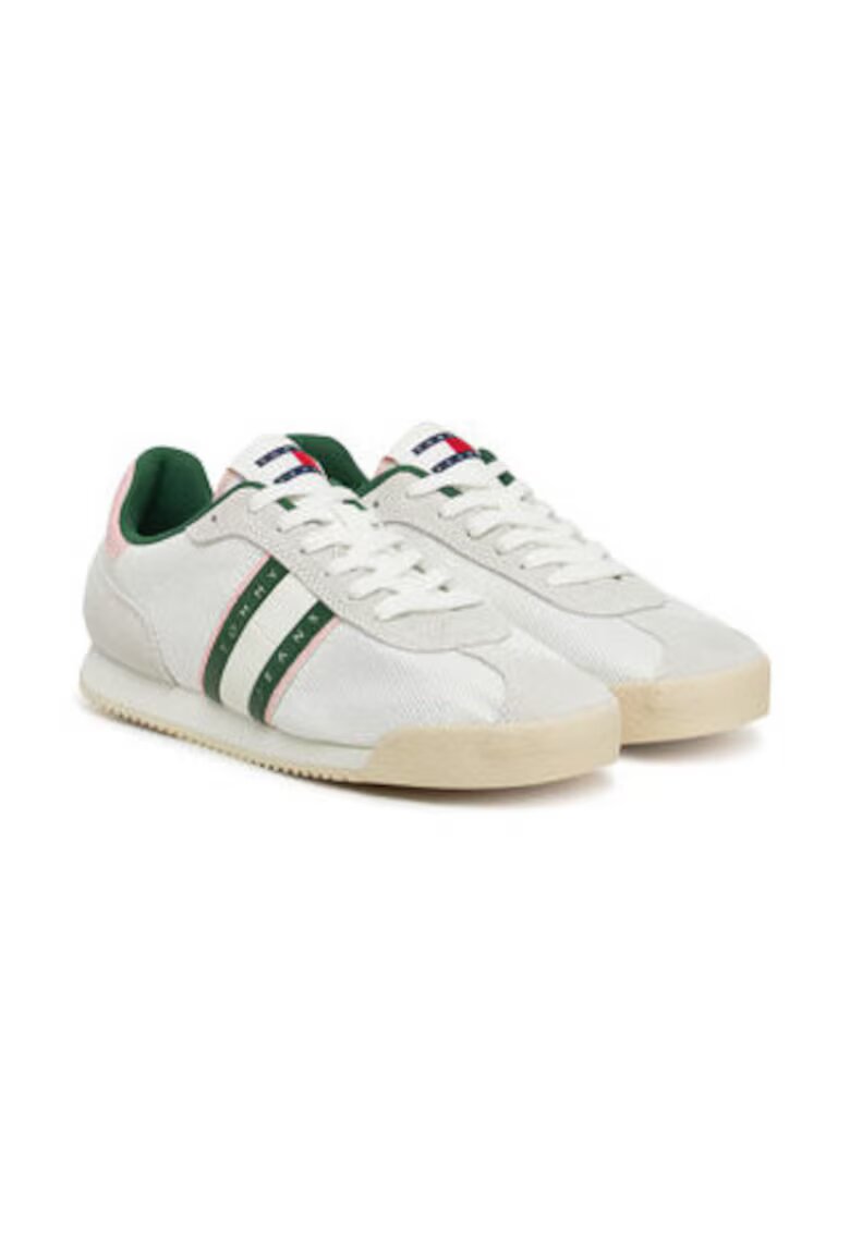 Tommy Jeans Tenisi dama - piele naturala - alb - design elegant