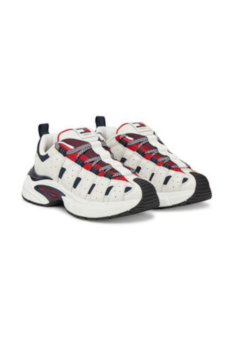 Tommy Jeans Tenisi de dama - 305159977 - piele naturala - alb -