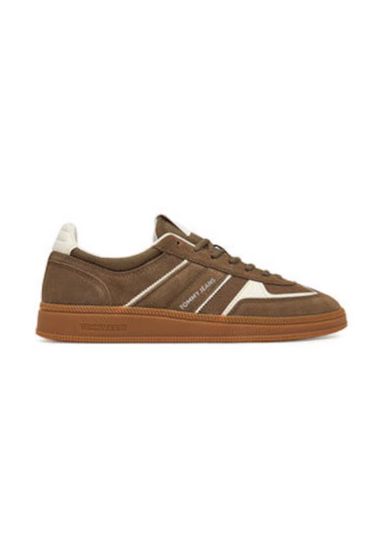Tommy Jeans Tenisi de dama - 305553584 - piele naturala - maro