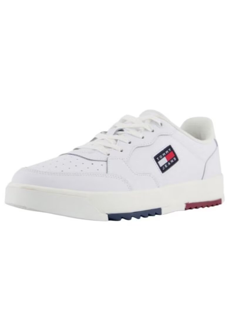 Tommy Jeans Tenisi din piele cu logo -