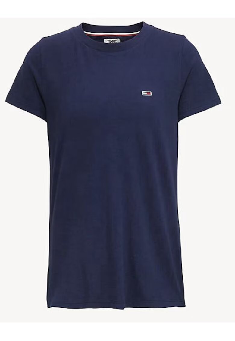 Tommy Jeans Tricou dama - Albastru - Bleumarin