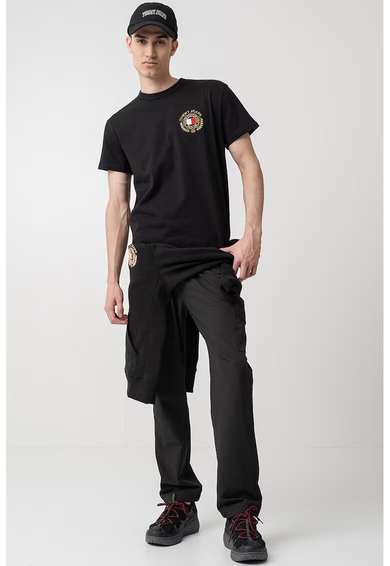 Tommy Jeans Tricou din bumbac cu logo brodat