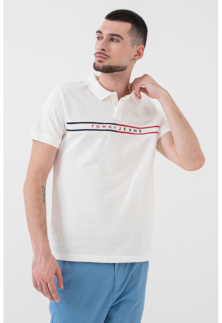 Tommy Jeans Tricou polo cu logo