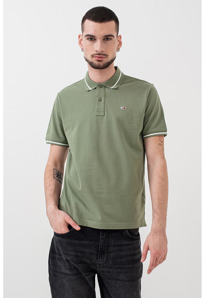 Tommy Jeans Tricou polo regular-fit din bumbac