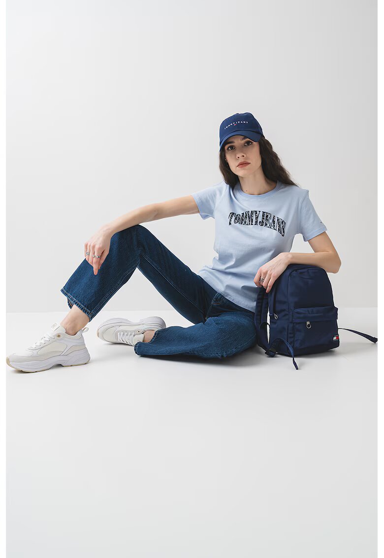 Tommy Jeans Tricou regular fit cu imprimeu logo