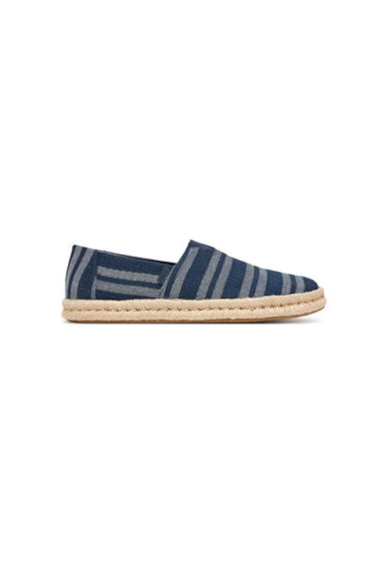 TOMS Espadrile barbati 10021906 - Textil - Bleumarin