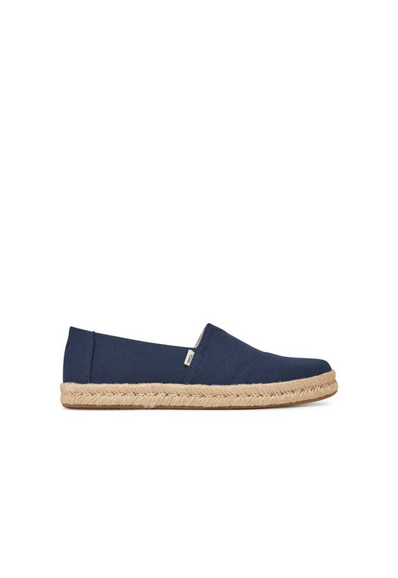 TOMS Espadrile dama 10020708 - Textil - Bleumarin