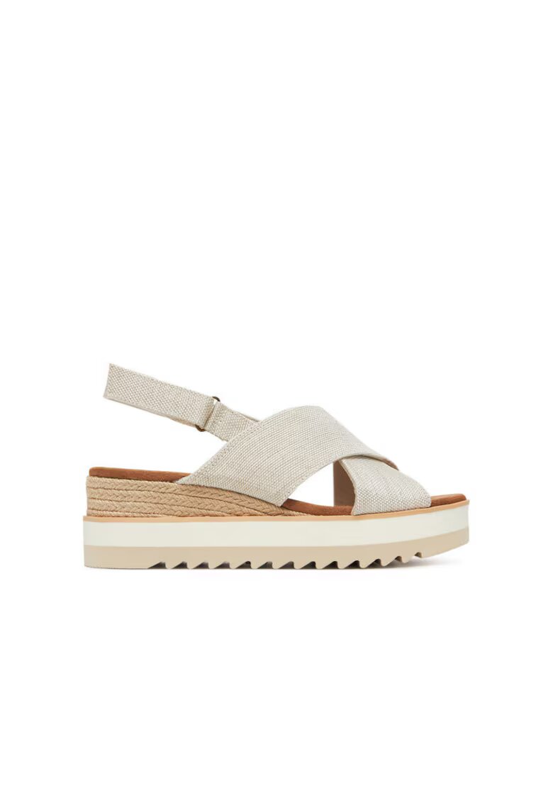 TOMS Espadrile dama 10021152 - Textil - Bej