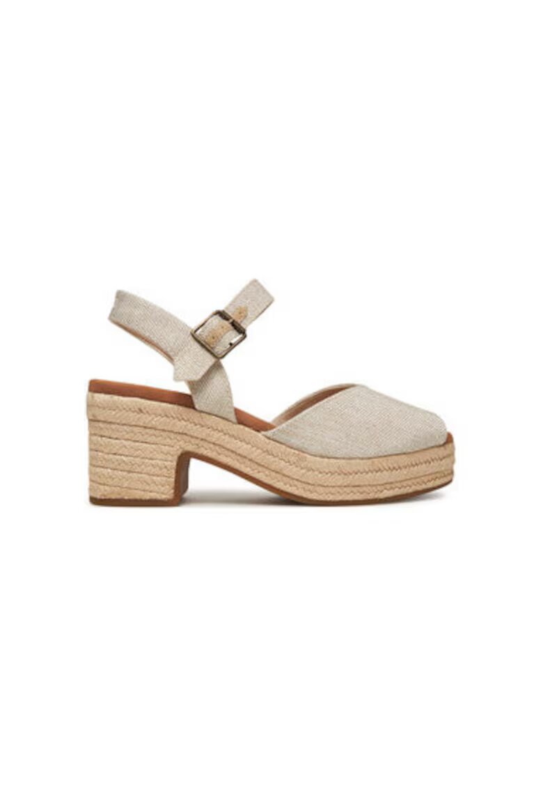 TOMS Espadrile dama 10021977 - Textil - Ecru