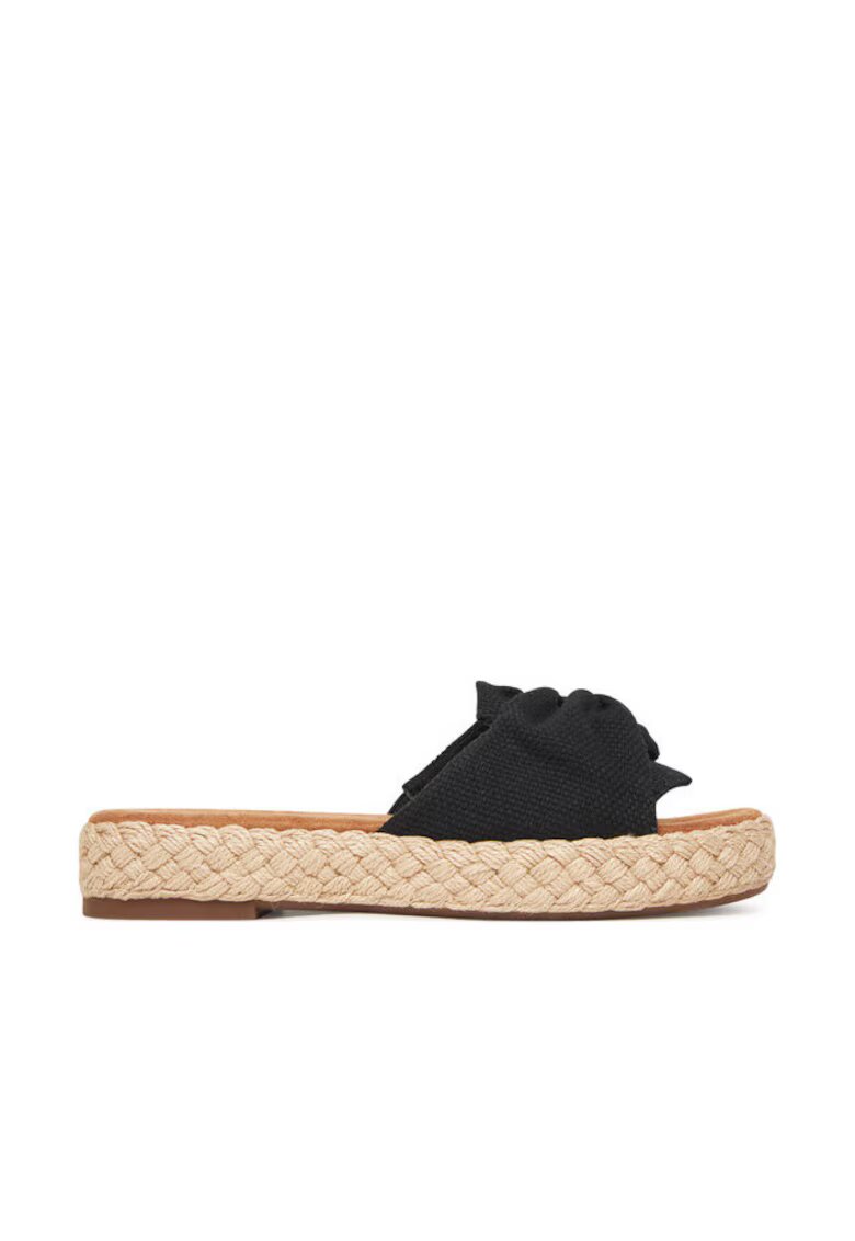 TOMS Espadrile dama 10021978 - Textil - Negru