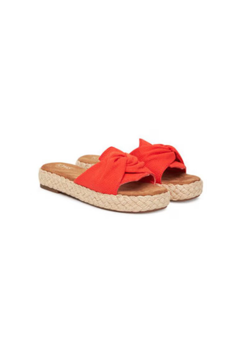 TOMS Espadrile dama 10021981 - Textil - Portocaliu
