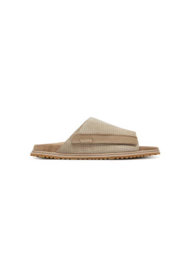 TOMS Slapi barbati 10022033 - Piele naturala - Bej - Bej