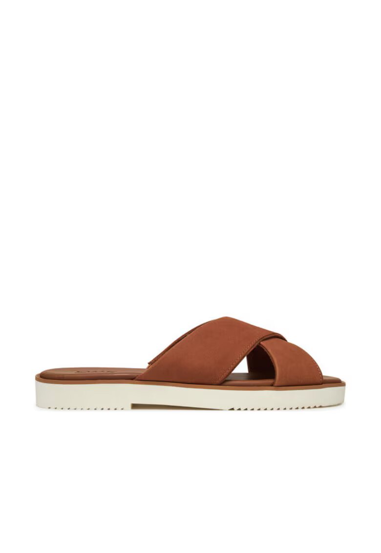 TOMS Slapi dama - 10021974 - Piele naturala - Maro