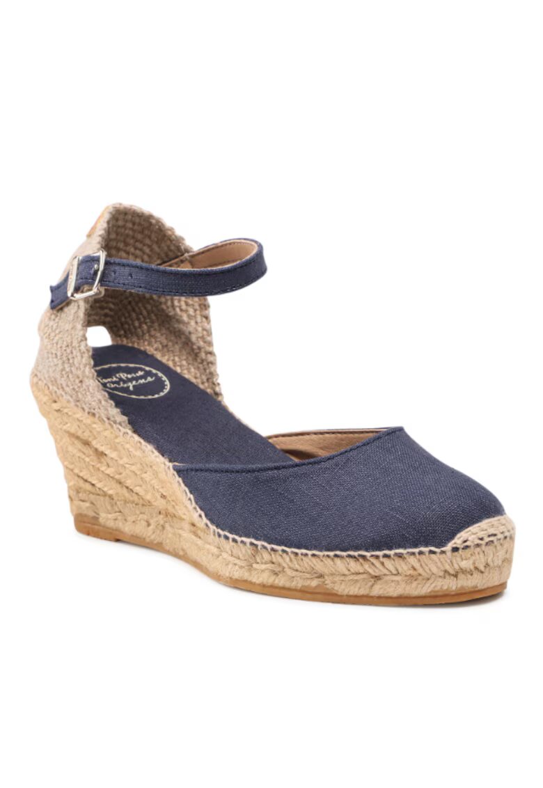 Toni Pons Espadrile dama - 300193525 - Albastru - Textil -