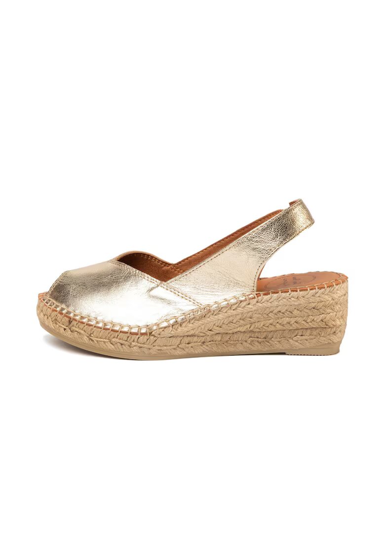 Toni Pons Espadrile dama - 596215 - Piele naturala - Auriu