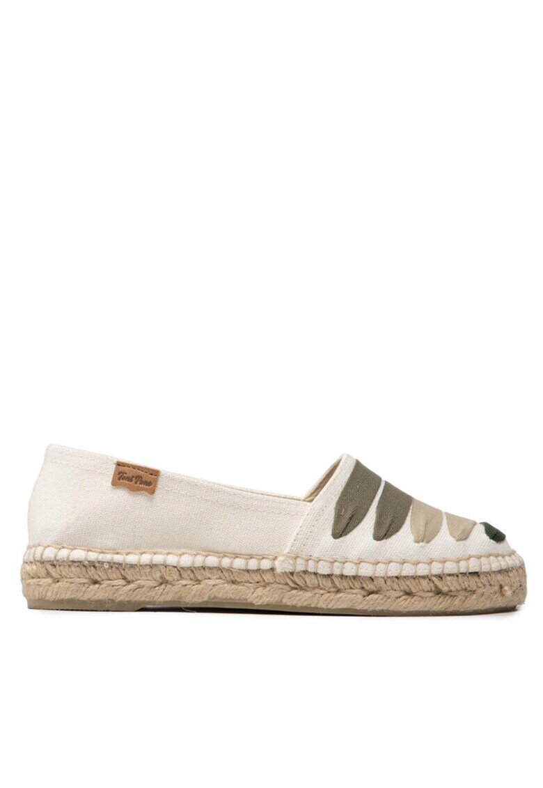 Toni Pons Pantofi dama 300203316 - Piele naturala/Textil - Alb - Alb