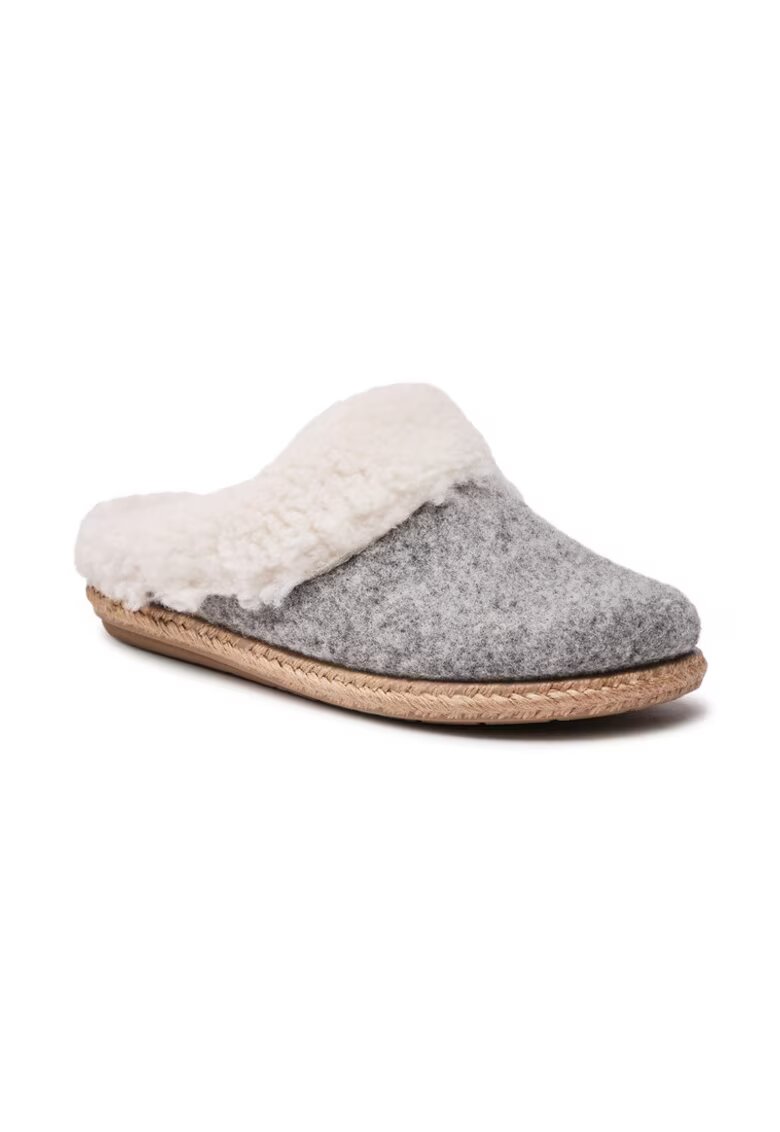Toni Pons Papuci de casa dama - 301002 - Pasla/Textil - Gri