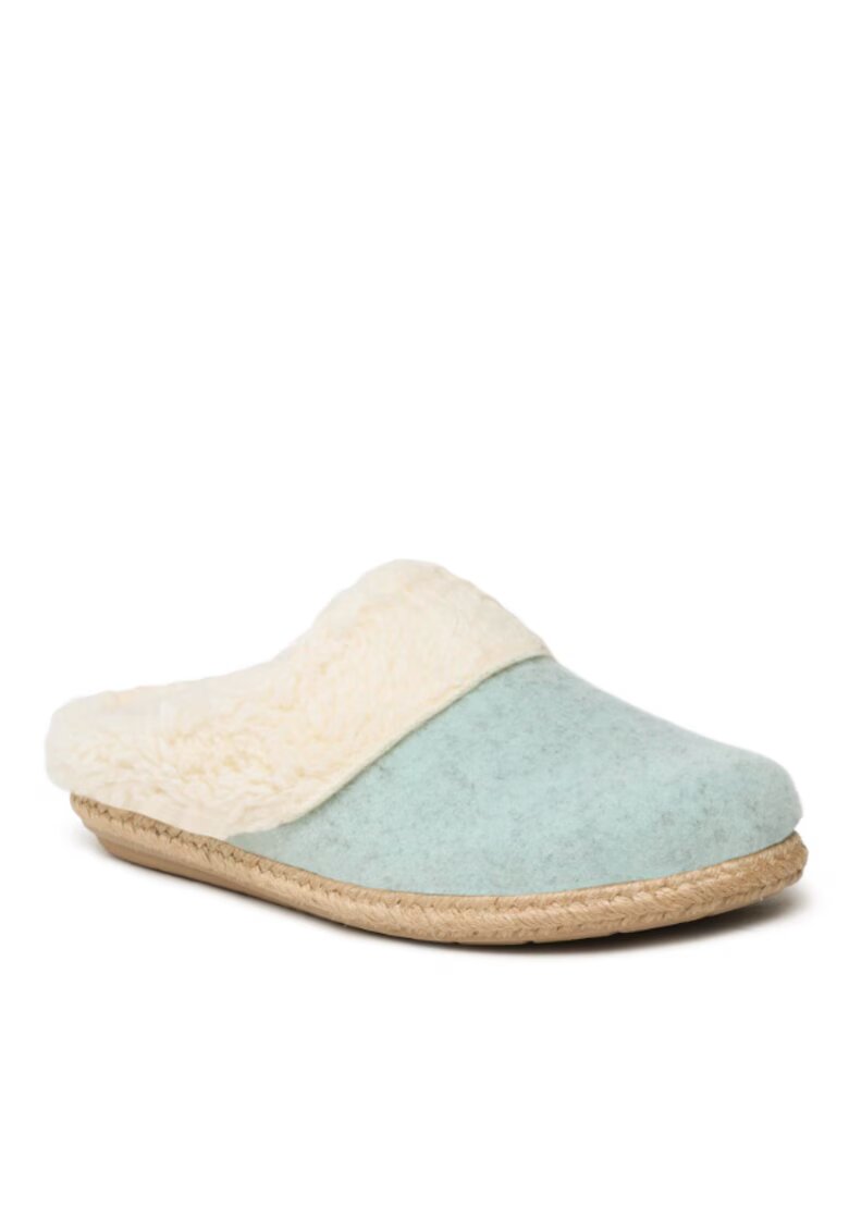 Toni Pons Papuci de casa dama - Textil - Albastru - Albastru