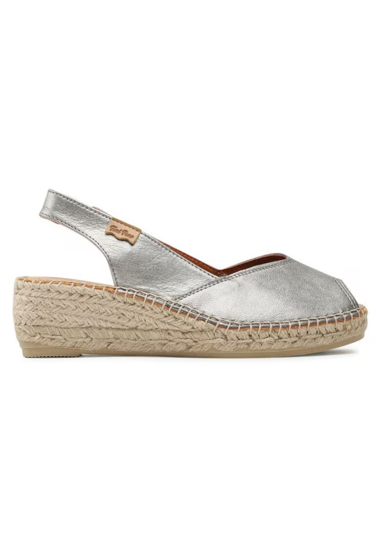 Toni Pons Sandale dama 302773589 - Piele naturala - Argintiu