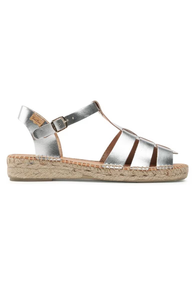Toni Pons Sandale dama 302774425 - Piele naturala - Argintiu - Argintiu