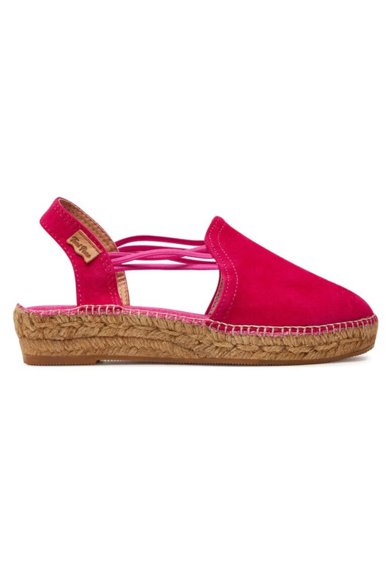 Toni Pons Sandale dama 303681760 - Piele intoarsa - Roz