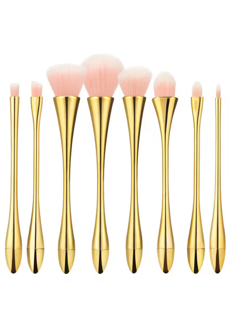 Tools4beauty Set pensule cu maner metalic - auriudwqfwqd - 8