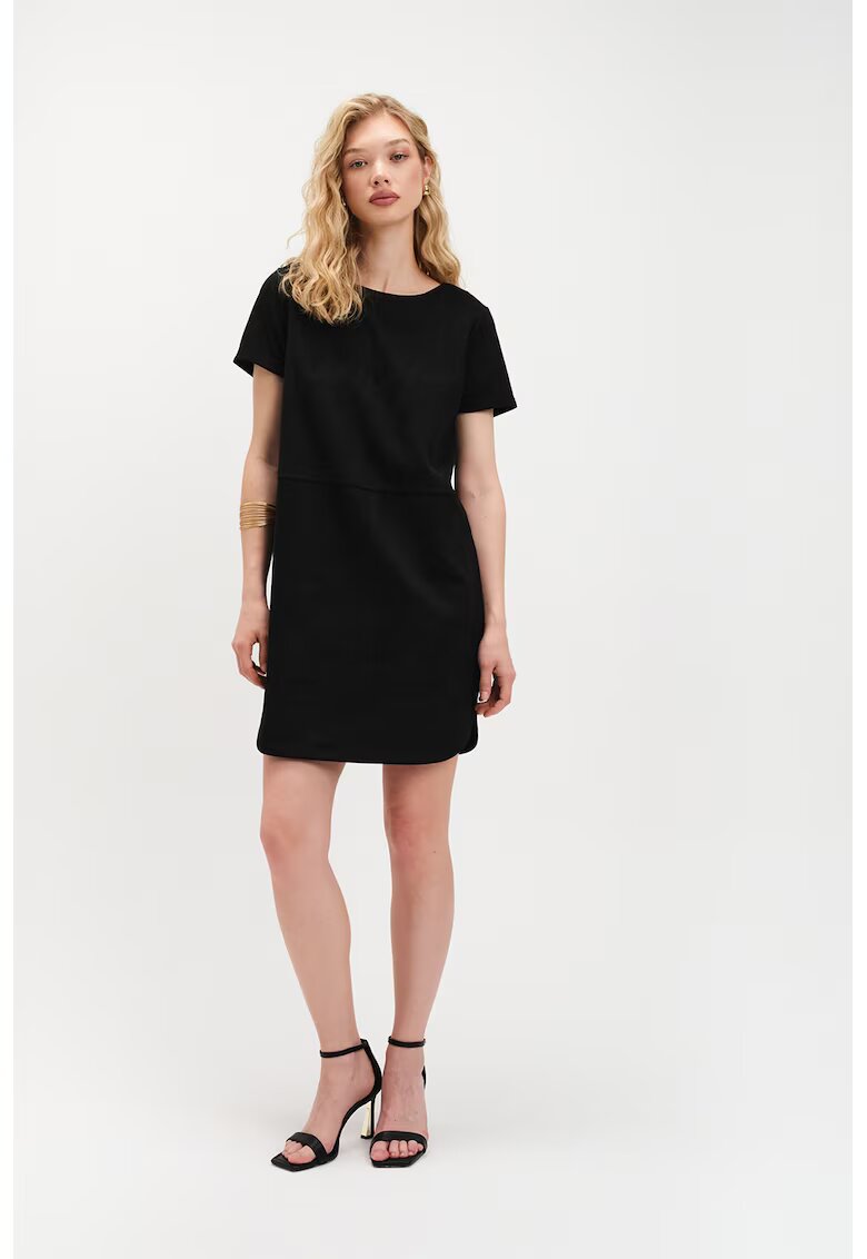 Top Secret Rochie midi cu cordon in talie - Negru