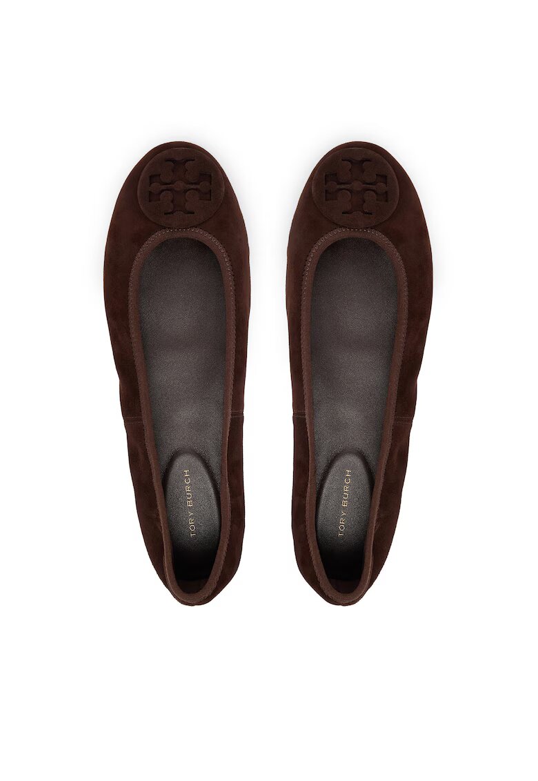 Tory Burch Balerini dama - piele naturala - maro inchis