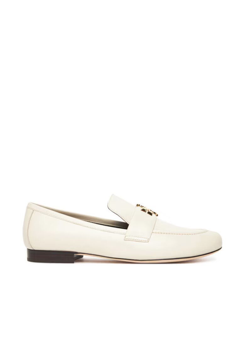 Tory Burch Mocasini dama - Eleanor Loafer - piele naturala - crem deschis