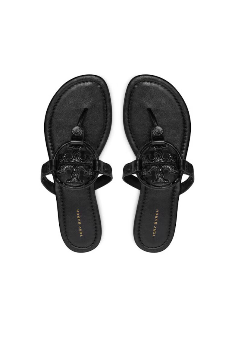 Tory Burch Slapi dama - piele naturala - negri -