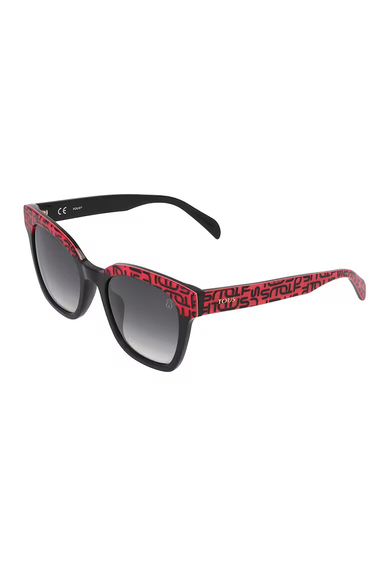 Tous Ochelari de soare cat-eye cu lentile in degrade - Rosu/Negru/Gri antracit