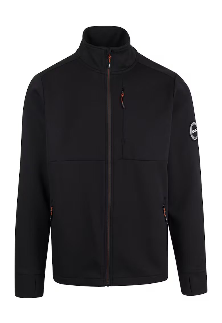 Trespass Bluza de trening cu fermoar pentru trekking Travis DLX - Negru