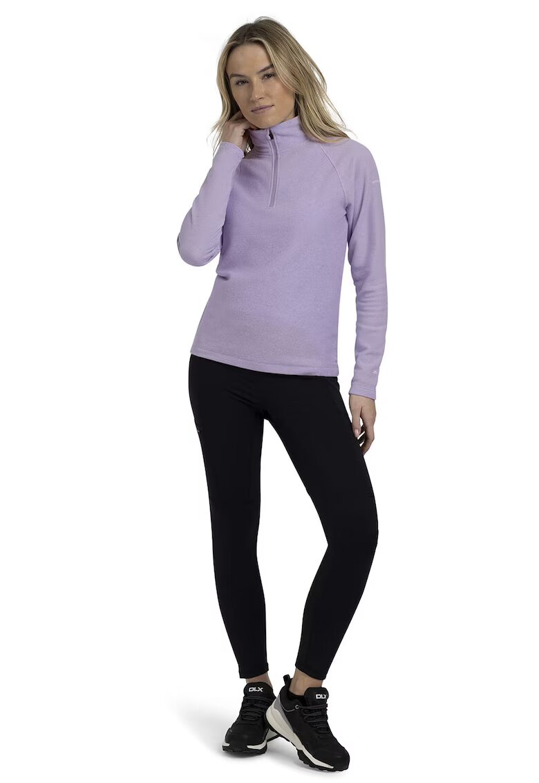 Trespass Bluza de trening din fleece cu maneci raglan Meadows - Violet deschis
