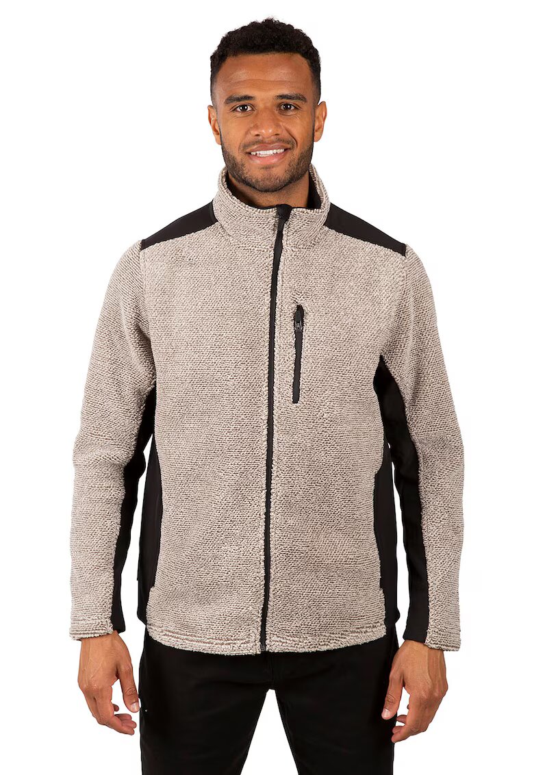 Trespass Bluza de trening din tricot - pentru trekking Faratino - Ecru/Maro nisip