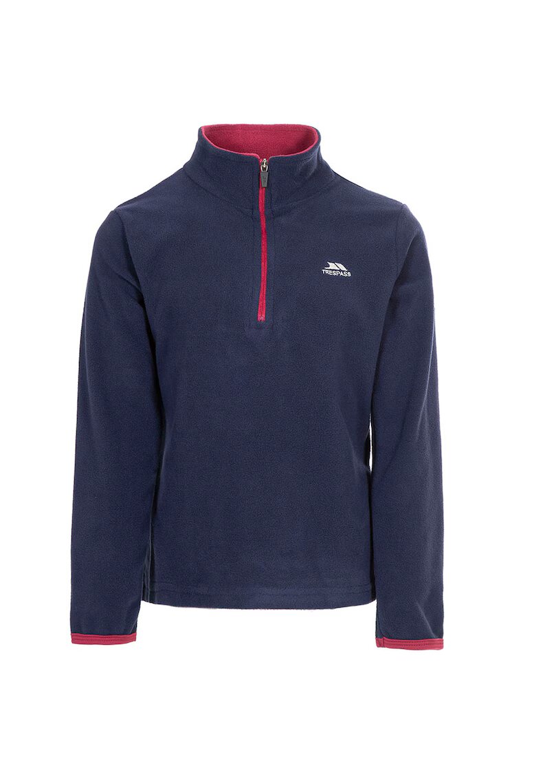 Trespass Bluza din material fleece cu fermoar scurt Sybil - Bleumarin