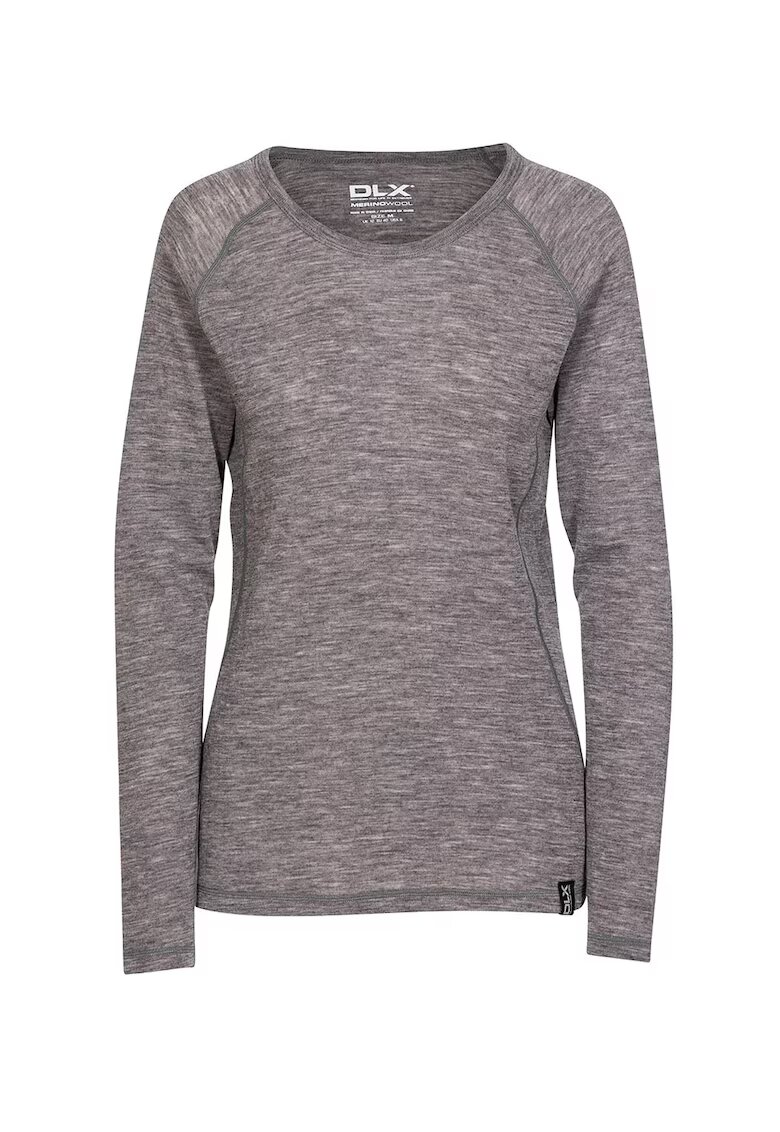 Trespass Bluza termica din lana Merinos Libra DLX - Gri inchis melange