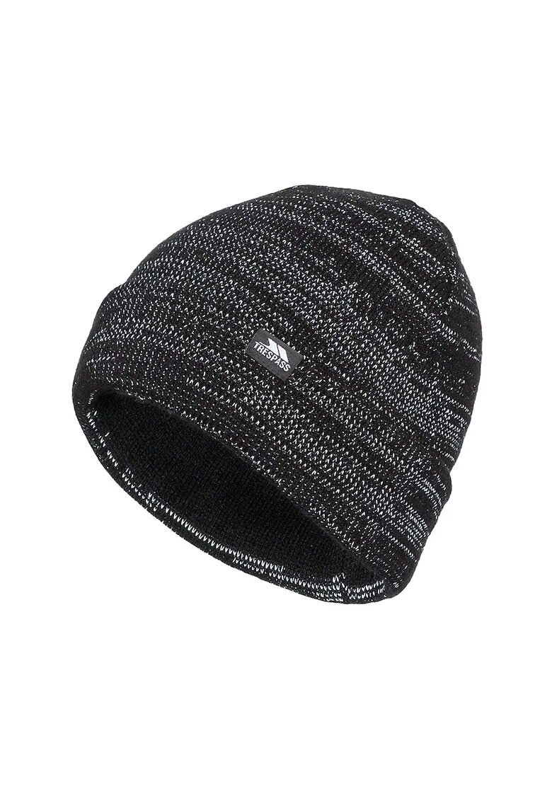 Trespass Caciula unisex cu logo Crackle - Alb/Negru