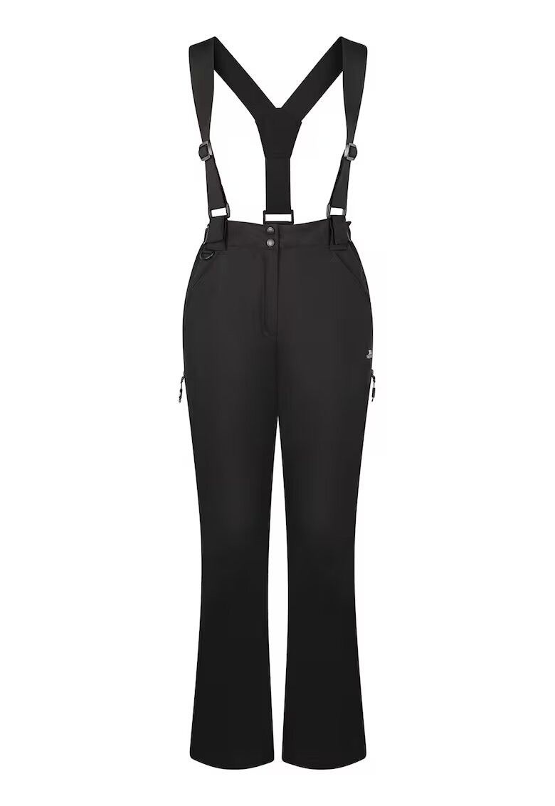 Trespass Pantaloni cu bretele pentru ski Jayne - Negru