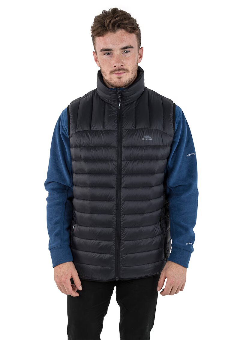 Trespass Vesta cu umplutura de puf Hoppers - Negru