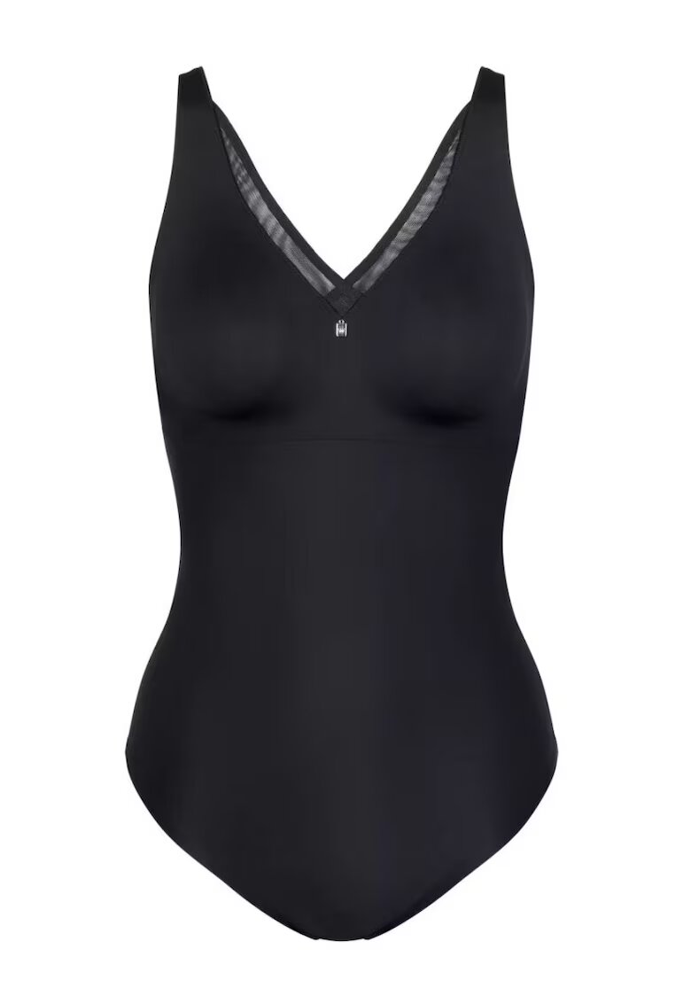 Triumph Body modelator cu decolteu in V True Shape Sensation - Negru
