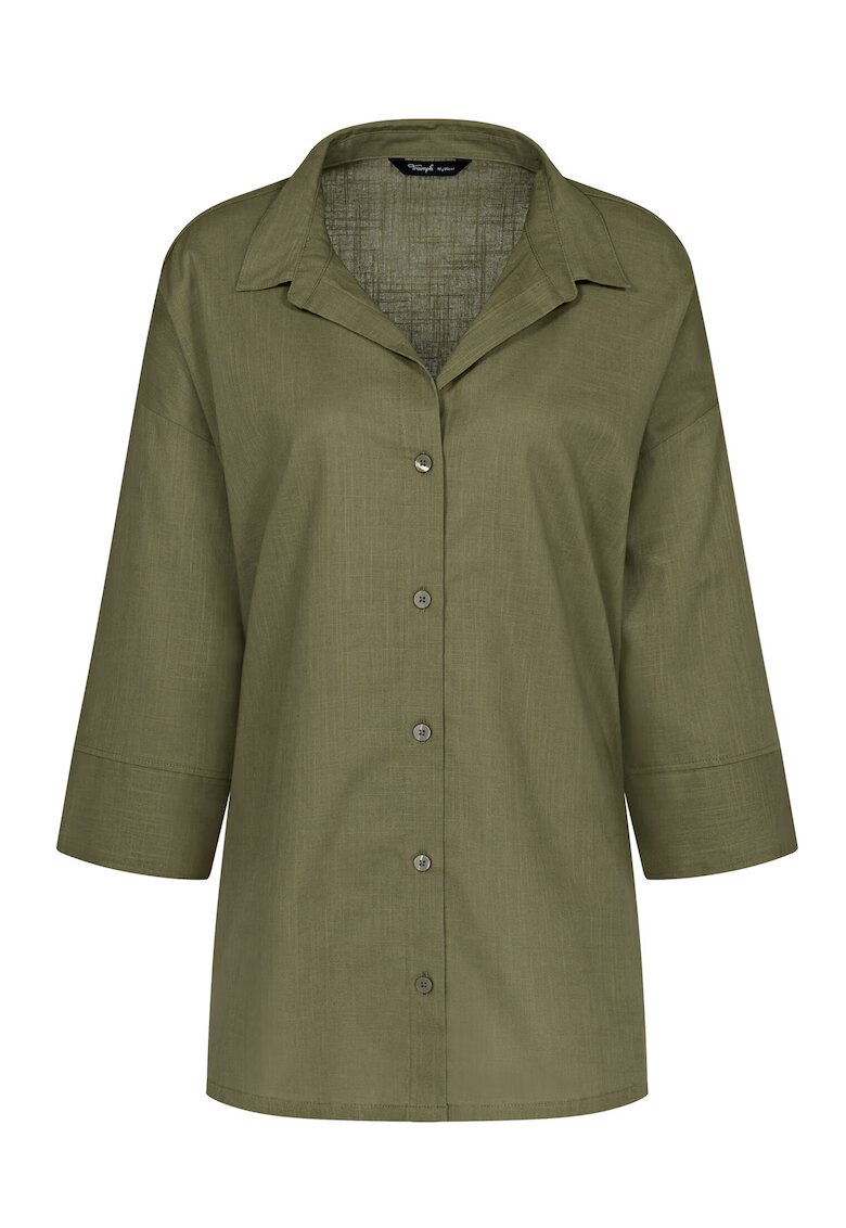 Triumph Camasa dama 10222569 - Bumbac - Verde - Verde