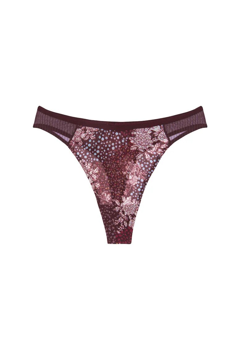 Triumph Chilot Lavish Spotlight High Waist Thong - Maro