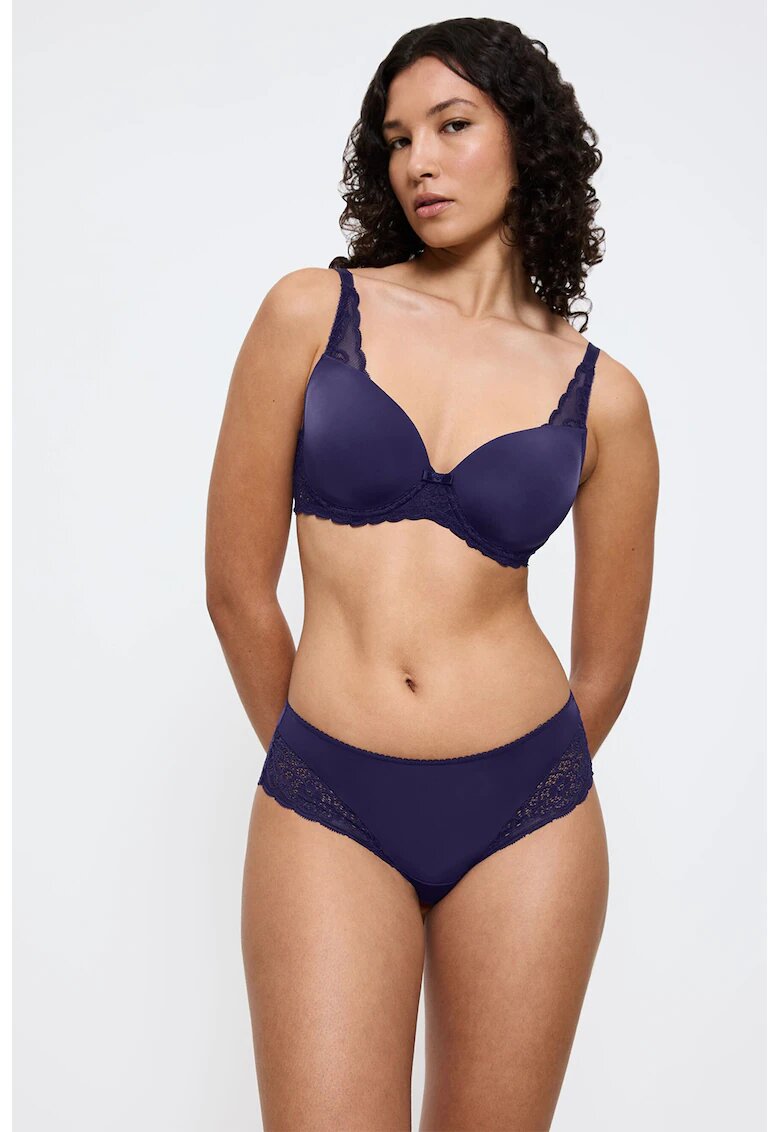 Triumph Chiloti hipster cu insertii de dantela Amourette Spotlight - Violet