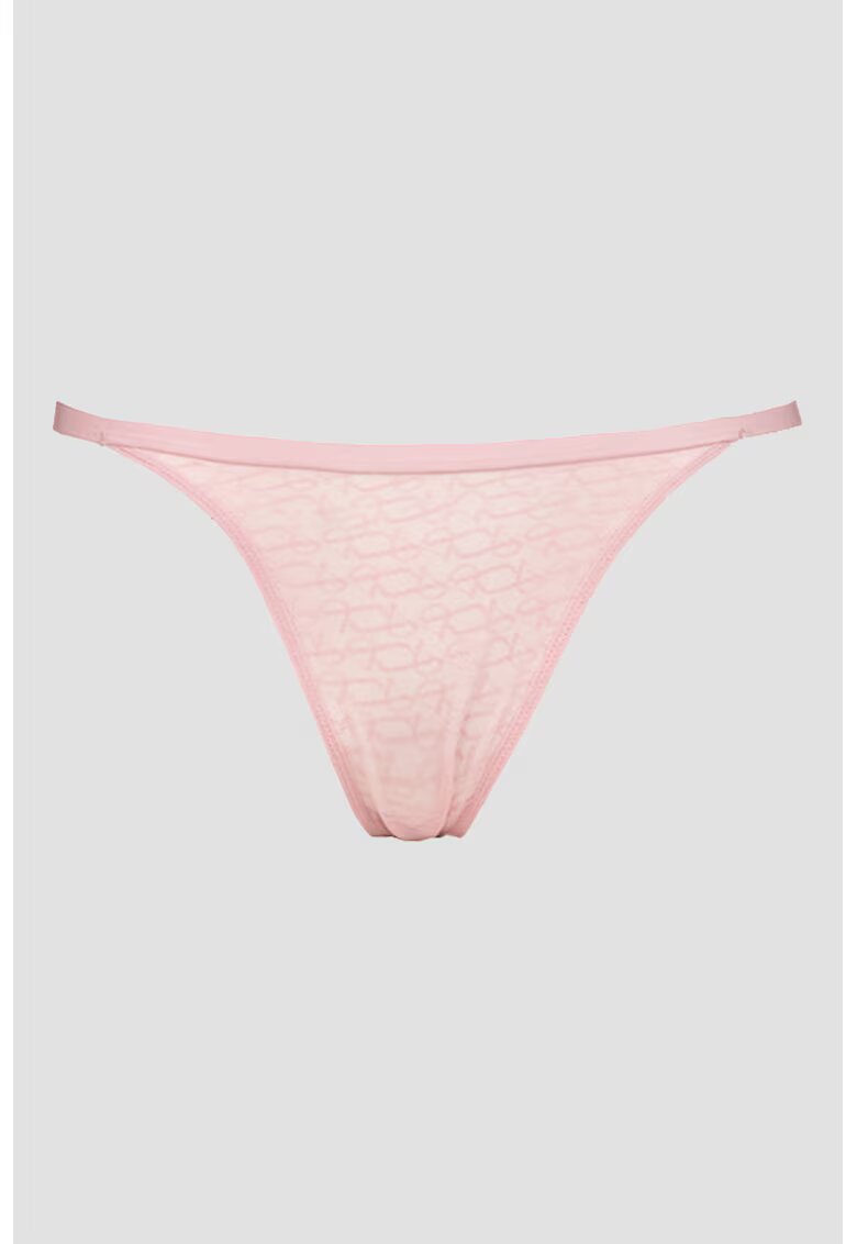 Triumph Chiloti tanga transparenti - Roz pastel