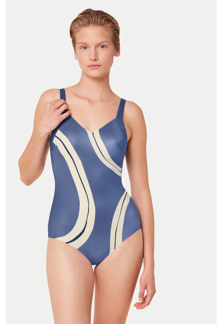 Triumph Costum de baie dama - 303574390 - Poliamida/Elastan - Albastru - Albastru