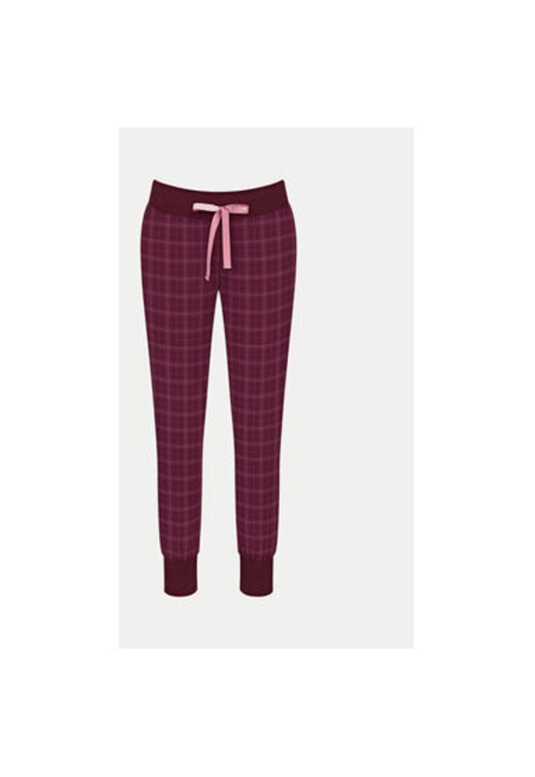 Triumph Pantaloni de pijama dama - 304533716 - Bumbac - Violet