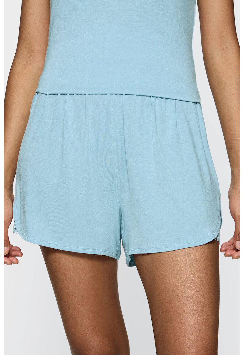 Triumph Pantaloni scurti de pijama Aura Spotlight - Albastru deschis