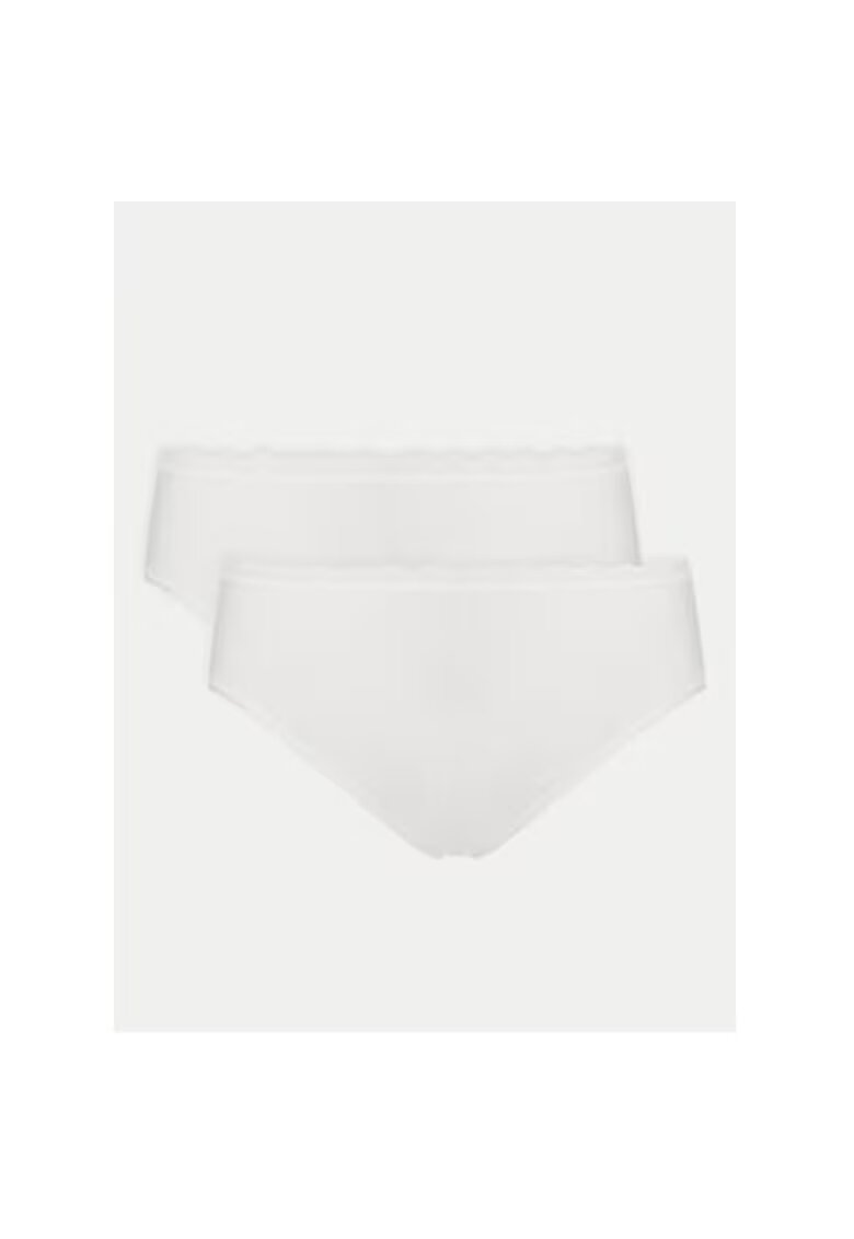 Triumph Set 2 chiloti dama - 304974953 - Bumbac - Alb - Alb